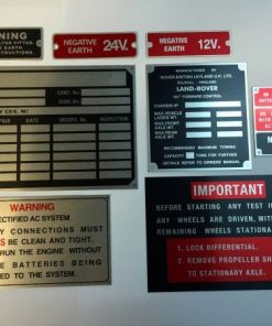 Chassis Plates