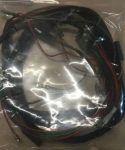 Cable, Wiper Motor, Screen Washer, Side and Flasher Lamps (LHD)