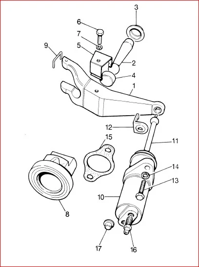 Clutch Slave Cylinder Repair Kit - Image 2