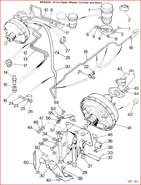 Brake Master Cylinder Repair Kit - Image 2