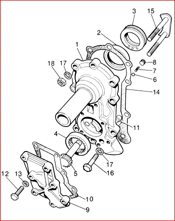 Joint Washer For Front Cover - Image 2