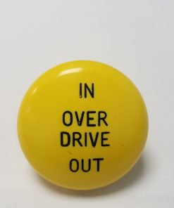 Knob For Overdrive Lever, Yellow (In/Out)