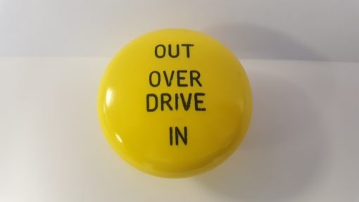 Knob For Overdrive Lever, Yellow (Out/In)