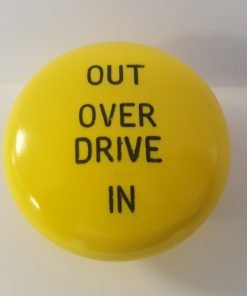 Knob For Overdrive Lever, Yellow (Out/In)