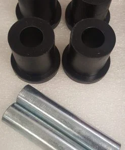 Polybush kit for Rear Chassis Springs (Black)