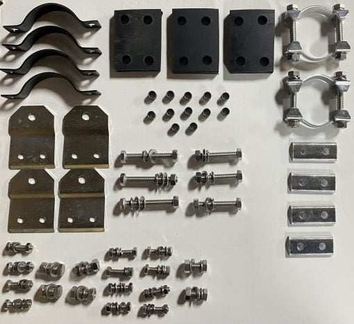 Exhaust System Full Bracket and Bolt Set