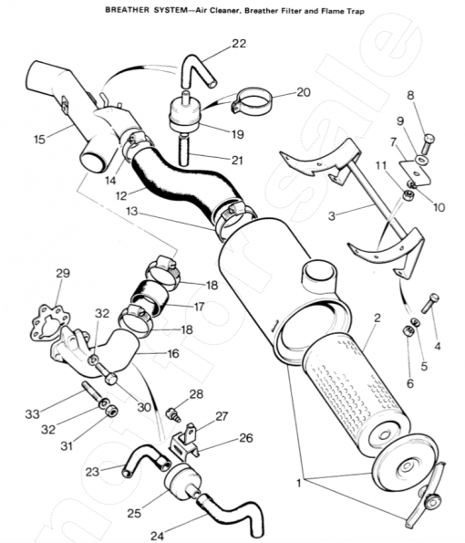 Bracket  for Clip, Breather Outlet LH - Image 3