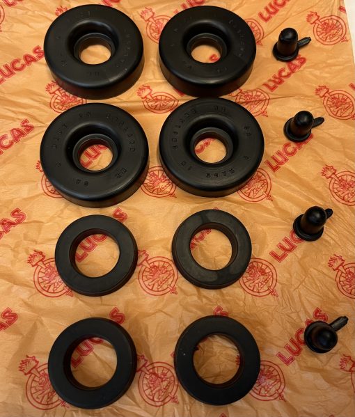Brake Wheel Cylinder Overhaul Kit, Front Full Set - Image 3