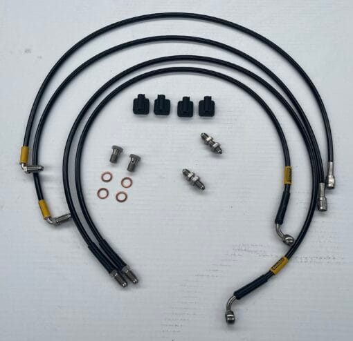 Brake Conversion Hose Set (Front and rear discs)