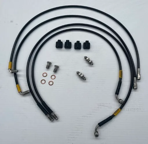 Brake Conversion Hose Set (Front and rear discs)