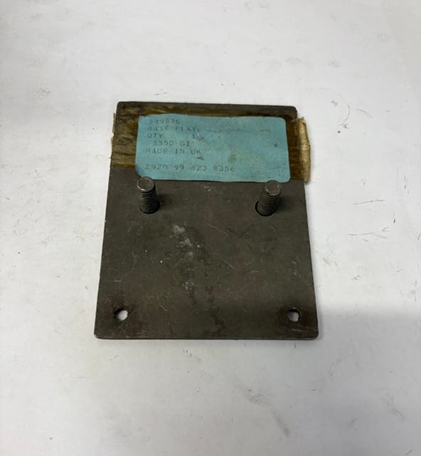 Base Plate, Filter Unit